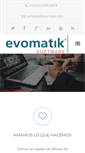 Mobile Screenshot of evomatik.com